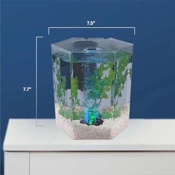 Tetra Bubbling LED Aquarium Kit - Charming Betta Home