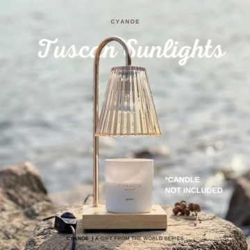 CYANOE Candle Warmer Lamp with 2 Bulbs for All Candles