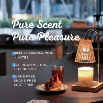 CYANOE Candle Warmer Lamp with 2 Bulbs for All Candles