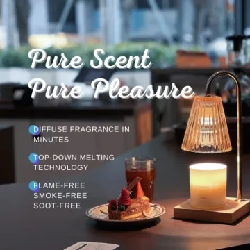 CYANOE Candle Warmer Lamp with 2 Bulbs for All Candles