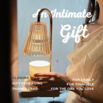 CYANOE Candle Warmer Lamp with 2 Bulbs for All Candles