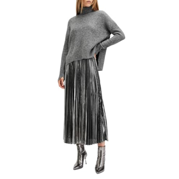 AllSaints Women's Spark Dress - Versatile 2-in-1 Style