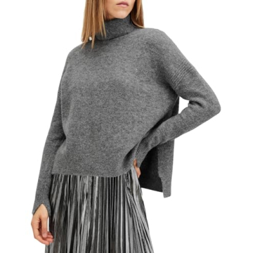 AllSaints Women's Spark Dress - Versatile 2-in-1 Style