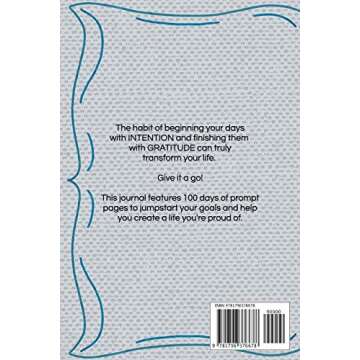 AM: Intention, PM: Gratitude: a journal designed for daily mindfulness and reflection