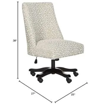 Stylish Safavieh Mercer Scarlet Ginger Desk Chair