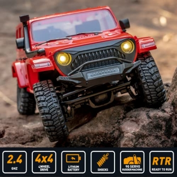 Fms Rochobby Fire Horse 1/18 RC Mini Rock Crawler