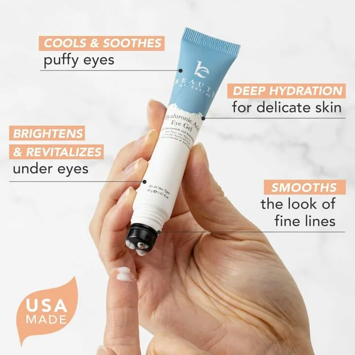 Natural Eye Gel for Dark Circles - USA Made