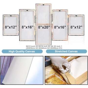 Black and White Nissan Skyline GTR R34 canvas wall art Car Art - 5 Pieces Canvas Wall Art, GTR Canvas Wall Art, supercar picture,boys bedroom decor,living room decor office decor,man cave decor