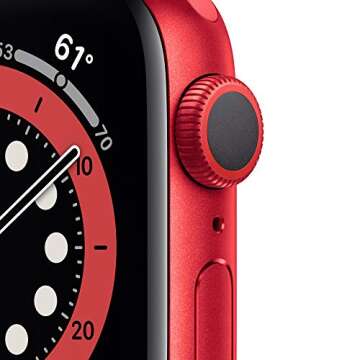 Apple Watch Series 6 (GPS, 40mm) - (Product) RED - Aluminum Case with (Product) RED﻿ - Sport Band