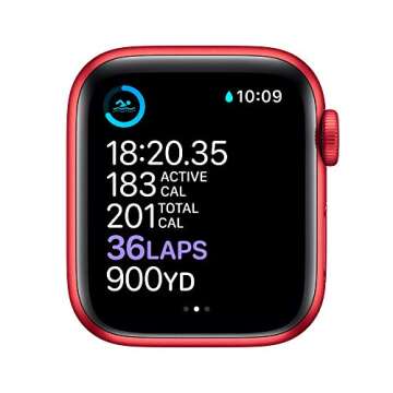 Apple Watch Series 6 (GPS, 40mm) - (Product) RED - Aluminum Case with (Product) RED﻿ - Sport Band