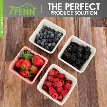 Charming 7Penn Ceramic Berry Colanders Set for Gifts