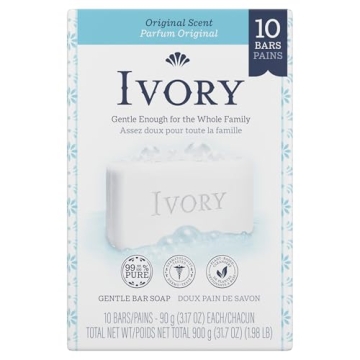 Ivory Original Family Pack Bar Soap - Gentle Clean & Fresh 3.1 oz