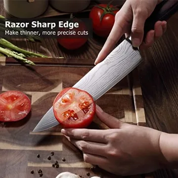 PAUDIN 8" Chef Knife - Ergonomic & Sharp Kitchen Essential