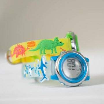 Shark 3D Digital Kids Watch - Waterproof & Colorful