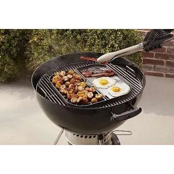 Weber Grill & Griddle Station Griddle, Versatile Outdoor Cooking