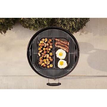Weber Grill & Griddle Station Griddle, Versatile Outdoor Cooking
