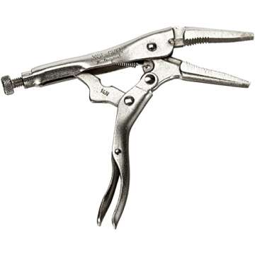 IRWIN VISE-GRIP Original Locking Pliers, Long Nose, 4-Inch (1602L3), 100mm