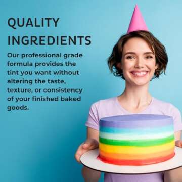 Chefmaster - Liqua-Gel Food Coloring - 12 Color Set C - Fade Resistant - 12 Pack - Vibrant, Eye-Catching Colors, Easy-To-Blend Formula - Made in the USA