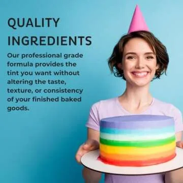 Chefmaster - Liqua-Gel Food Coloring - 12 Color Set C - Fade Resistant - 12 Pack - Vibrant, Eye-Catching Colors, Easy-To-Blend Formula - Made in the USA