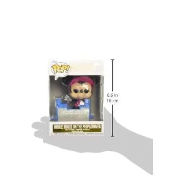 Funko Pop! Disney: Walt Disney World 50th - Minnie Mouse on The People Mover, Multicolor