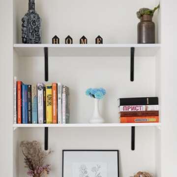 12 Pack Heavy Duty Shelf Brackets for Stylish Storage Solutions