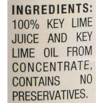 Nellie and Joe's 100% Key Lime Juice, 12oz glass