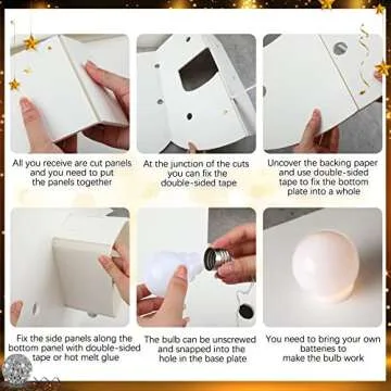 Retisee 2 Pcs Marquee Light String Bulbs13.8 ft Long for Marquee Letters Numbers 3 4 ft Tall Waterproof LED String Light for Indoor Outdoor Wedding Birthday Party Decor