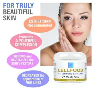 Cellfood Oxygen Gel - Nutrient Rich Moisturizer for All Skin Types