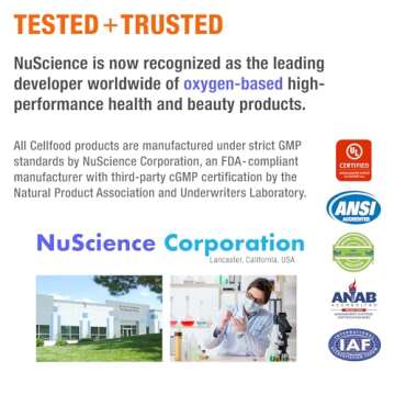 Cellfood Oxygen Gel, 2 fl oz - Nutrient Rich - Provides Moisture & Protection, Decreases Appearance of Fine Lines - Aloe Vera, Lavender Blossom Extract, Cellfood & Glycerine - Hypoallergenic, Non-GMO