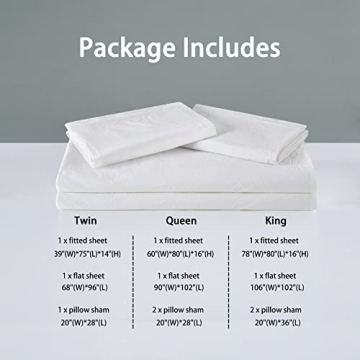 Eikei King Luxury Bedding Set 400TC Egyptian Cotton Sheets