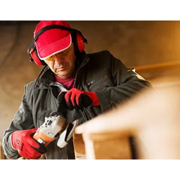 DULFINE PPE Gloves - 12 Pairs, Large Size, Smooth Grip