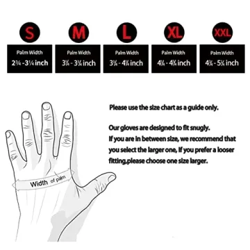 DULFINE PPE Gloves - 12 Pairs, Large Size, Smooth Grip