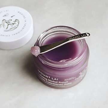 Mount Lai Calming Herbal Repair Serum Concentrate Balm, Calming Herbal Repair Balm for Gua Sha, Support Cellular Repair, Soothes & Rejuvenates Skin, 1 oz, Ideal for Daily Skin Care & Relaxation