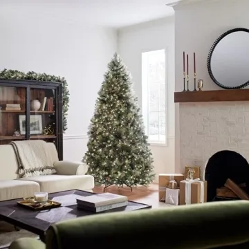 National Tree Company 7.5 ft Pre-lit Christmas Tree with Lights