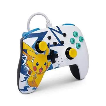 PowerA Enhanced Wired Controller for Nintendo Switch - Pikachu High Voltage