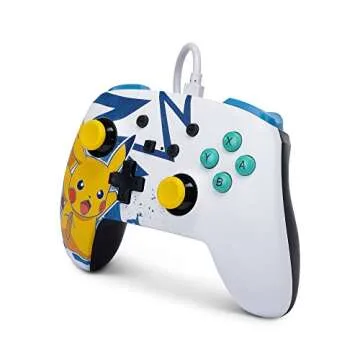 PowerA Enhanced Wired Controller for Nintendo Switch - Pikachu High Voltage
