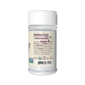 NOW Foods Organic Monk Fruit Extract Powder Sweetener