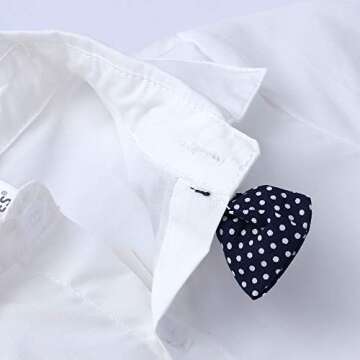 Baby Boys 3Pcs Gentleman Suit Kids Formal Outfits Set Bowtie Long Sleeve Shirt+ Tuxedo Vest+ Pants Beige