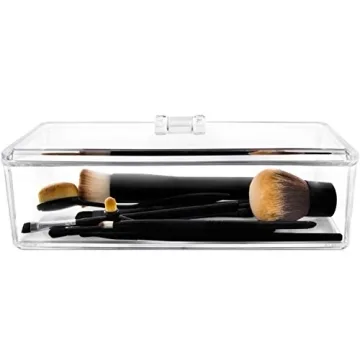 JAROFUREL Kryllic Acrylic Box with Lid Organizer