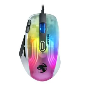 ROCCAT Kone XP Gaming Mouse - 4D AIMO RGB Lighting, 19K DPI, Multi-Button Design - Wired Computer Mo...