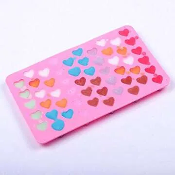 Silicone Heart Moulds for Candy and Chocolate Treats
