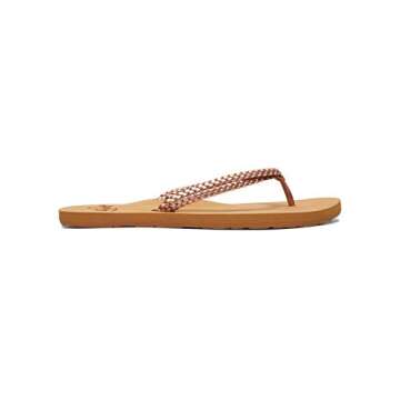 Roxy Women's Costas Sandal Flip Flop, Comfort & Style