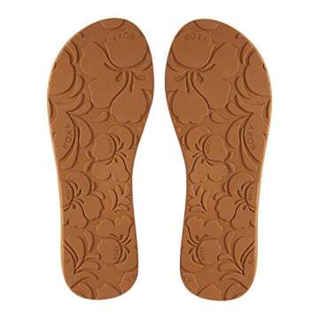 Roxy Women's Costas Sandal Flip Flop, Comfort & Style
