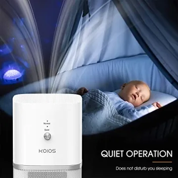 KOIOS H13 HEPA Air Purifier for Smokers Pets Small Spaces