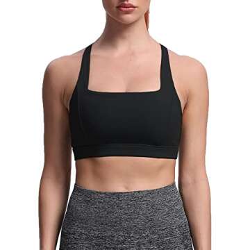 Stylish Aoxjox Women's Workout Sports Bra for Yoga