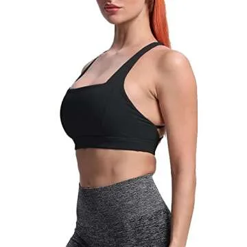 Stylish Aoxjox Women's Workout Sports Bra for Yoga