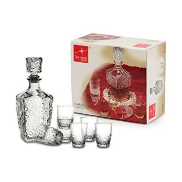 Bormioli Rocco Dedalo 7 Piece Liqueur Glass Set