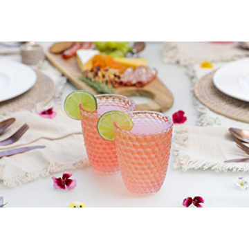 Durable BELLAFORTE Shatterproof Tumblers - Set of 4