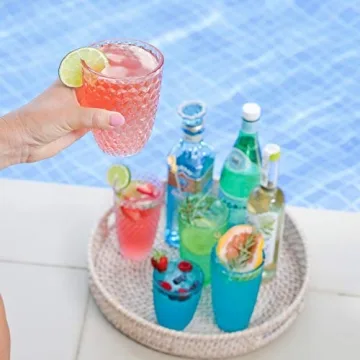 Durable BELLAFORTE Shatterproof Tumblers - Set of 4