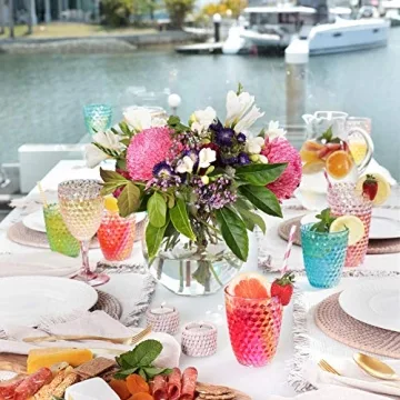 Durable BELLAFORTE Shatterproof Tumblers - Set of 4